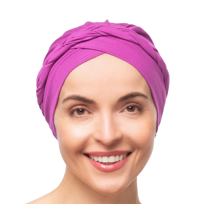 Cómo colocar el Turbante Corsica para Oncología y Alopecia