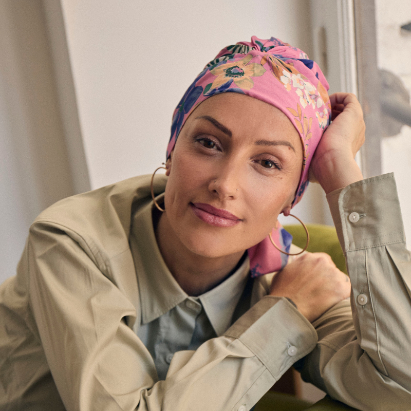 Turbante Crocus para Alopecia y Oncología