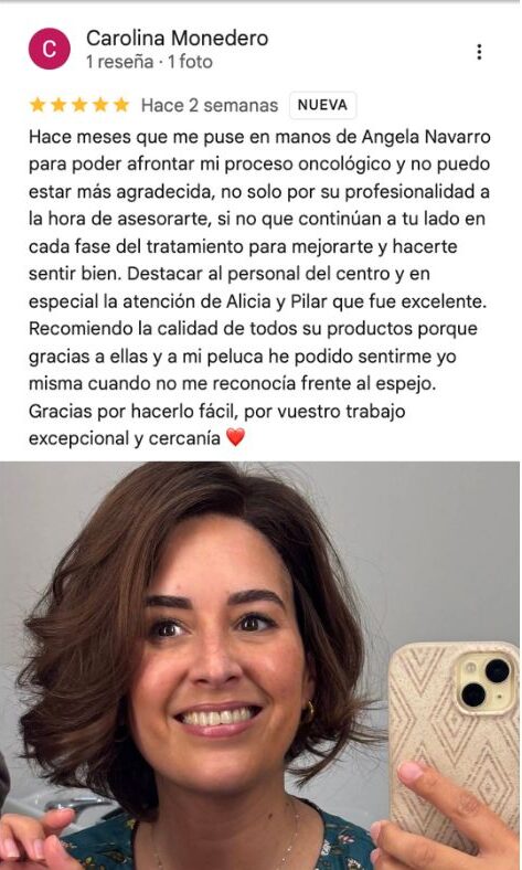 reseña peluca natural